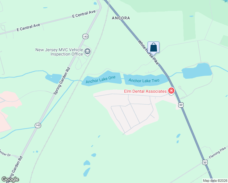 map of restaurants, bars, coffee shops, grocery stores, and more near 212 Elmtowne Boulevard in Hammonton