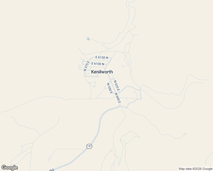 map of restaurants, bars, coffee shops, grocery stores, and more near 5962 North 550 East in Kenilworth