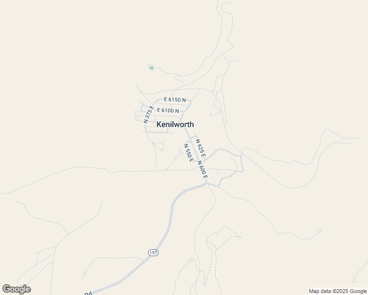 map of restaurants, bars, coffee shops, grocery stores, and more near 5931 North 550 East in Kenilworth