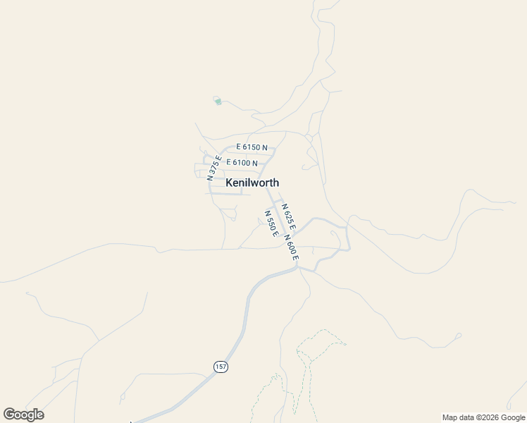 map of restaurants, bars, coffee shops, grocery stores, and more near 5962 North 550 East in Kenilworth