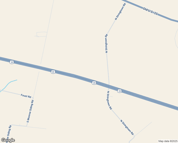 map of restaurants, bars, coffee shops, grocery stores, and more near 303 North Stringtown Road in Xenia