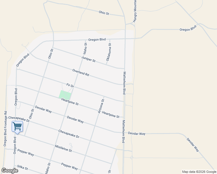 map of restaurants, bars, coffee shops, grocery stores, and more near 11580 Overland Road in Reno