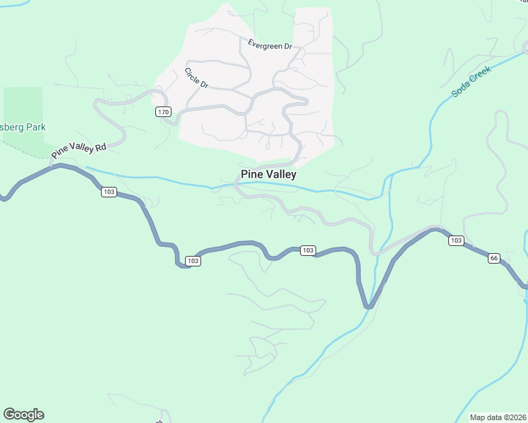 map of restaurants, bars, coffee shops, grocery stores, and more near 1970 Old Squaw Pass Road in Evergreen