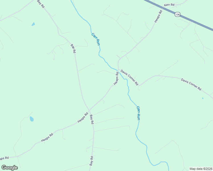 map of restaurants, bars, coffee shops, grocery stores, and more near 1326 Heaps Road in Street