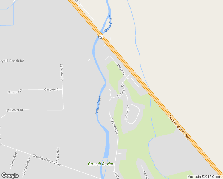 map of restaurants, bars, coffee shops, grocery stores, and more near 20 Greenview Circle in Chico