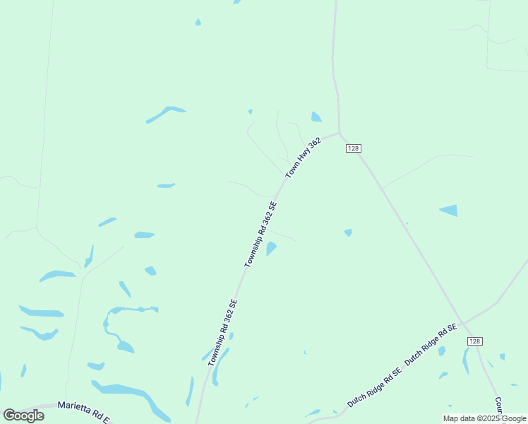 map of restaurants, bars, coffee shops, grocery stores, and more near 2237 Township Road 362 Southeast in Junction City