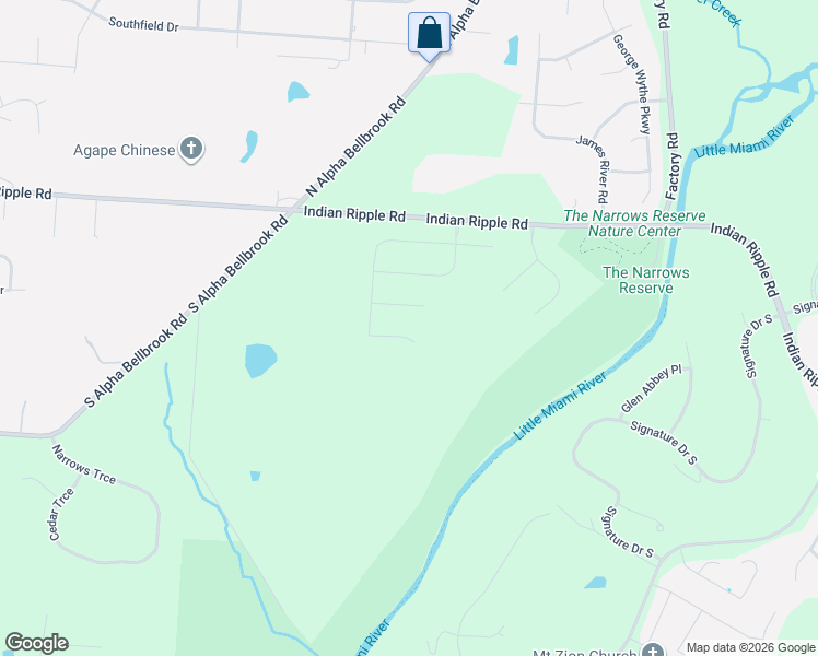 map of restaurants, bars, coffee shops, grocery stores, and more near 2775-2899 Indian Ripple Road in Beavercreek