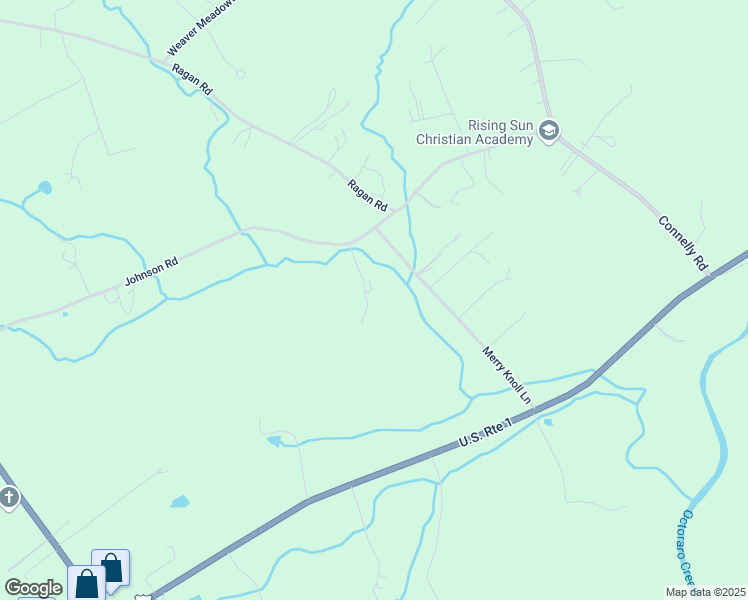 map of restaurants, bars, coffee shops, grocery stores, and more near 440 Johnson Road in Cecil County