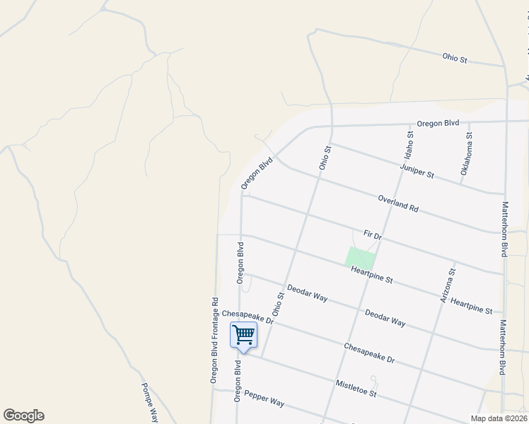 map of restaurants, bars, coffee shops, grocery stores, and more near 11960 Fir Drive in Reno