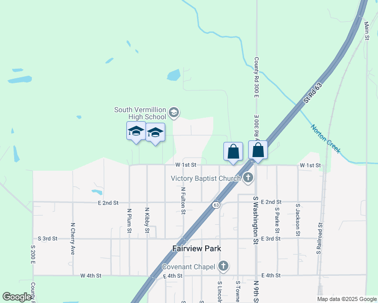 map of restaurants, bars, coffee shops, grocery stores, and more near 770 Wildcat Drive in Clinton