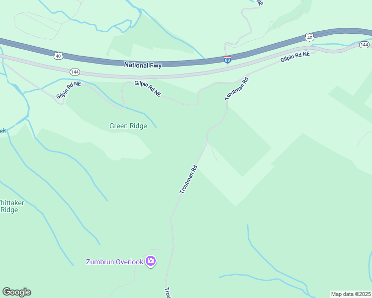 map of restaurants, bars, coffee shops, grocery stores, and more near in Flintstone