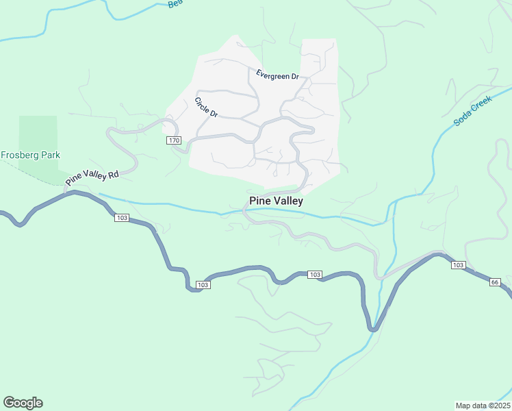 map of restaurants, bars, coffee shops, grocery stores, and more near 46 Timber Lane in Evergreen