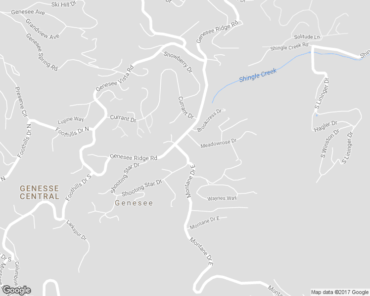 map of restaurants, bars, coffee shops, grocery stores, and more near 1400-1448 Genesee Ridge Road in Golden