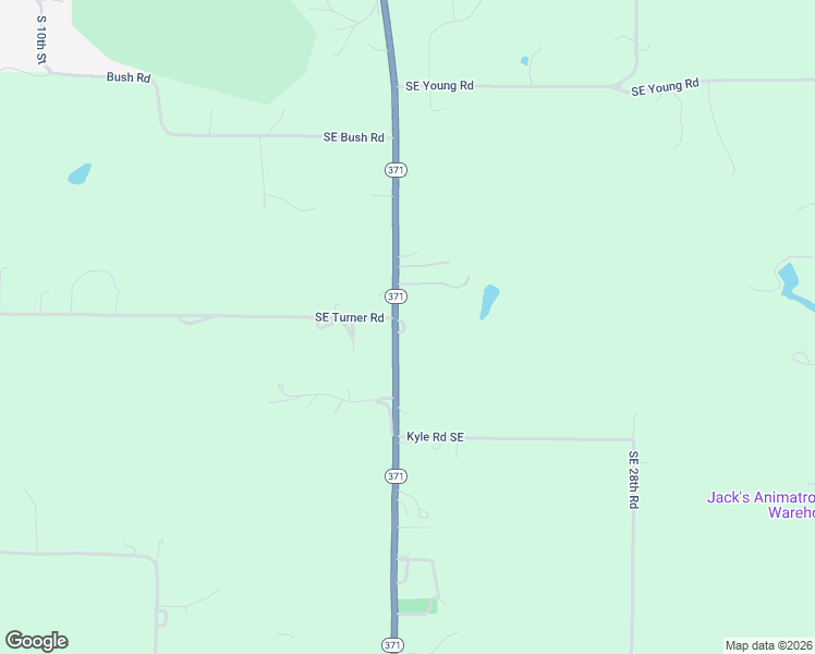 map of restaurants, bars, coffee shops, grocery stores, and more near 8003 Missouri 371 in Saint Joseph