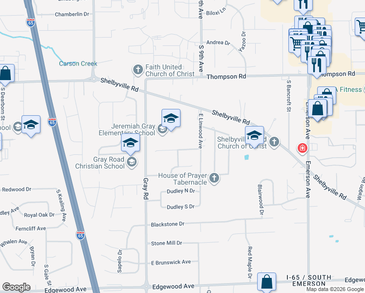 map of restaurants, bars, coffee shops, grocery stores, and more near 4252 Switchgrass Way in Indianapolis