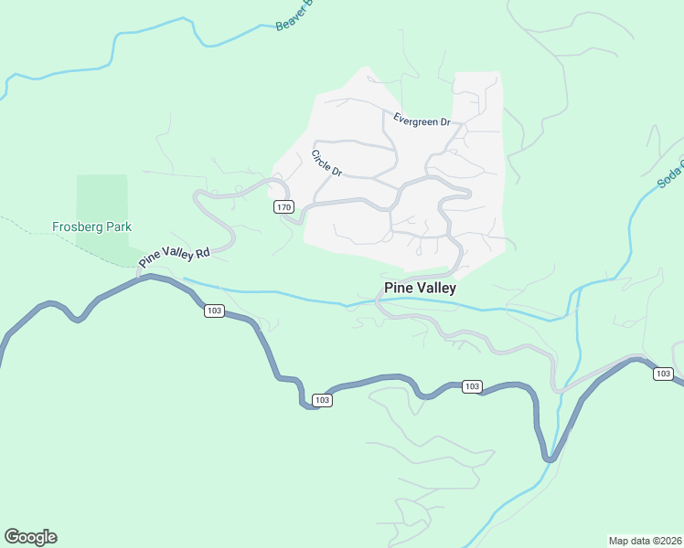 map of restaurants, bars, coffee shops, grocery stores, and more near 125 Crow Ridge Road in Evergreen