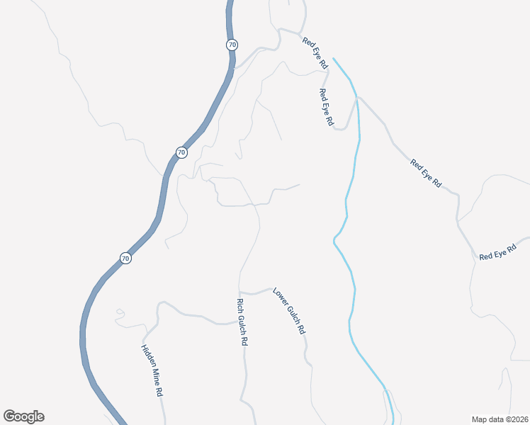 map of restaurants, bars, coffee shops, grocery stores, and more near 544 Rich Gulch Road in Oroville