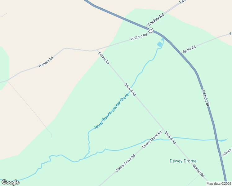 map of restaurants, bars, coffee shops, grocery stores, and more near 643 Brickel Road in Jamestown