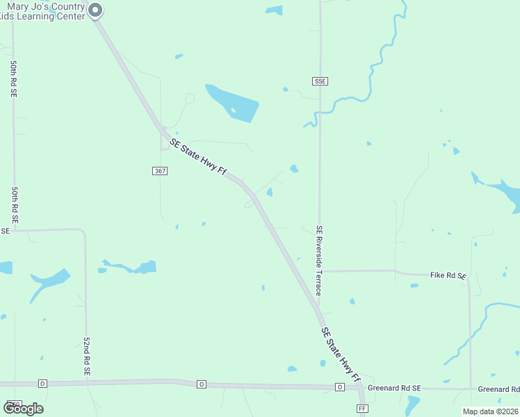 map of restaurants, bars, coffee shops, grocery stores, and more near State Route FF in Agency