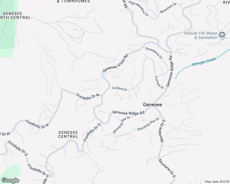 map of restaurants, bars, coffee shops, grocery stores, and more near 24406 Currant Drive in Golden