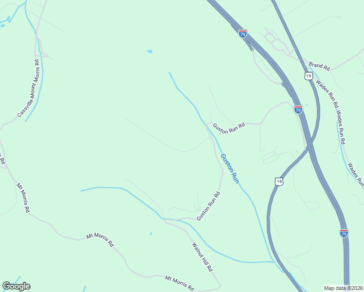 map of restaurants, bars, coffee shops, grocery stores, and more near 177 Guston Run Road in Morgantown