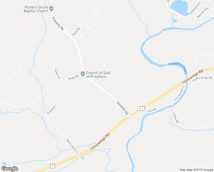 map of restaurants, bars, coffee shops, grocery stores, and more near 118 Connelly Road in Rising Sun