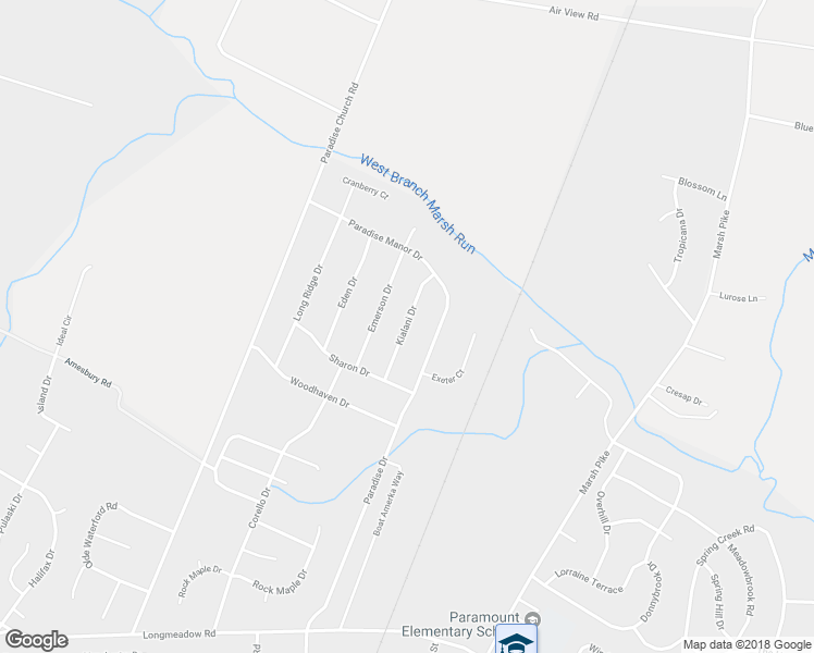 map of restaurants, bars, coffee shops, grocery stores, and more near 13808 Kialani Drive in Hagerstown