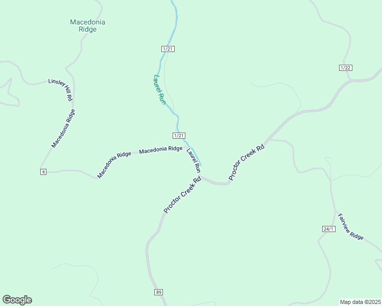 map of restaurants, bars, coffee shops, grocery stores, and more near 173 Macedonia Ridge in New Martinsville