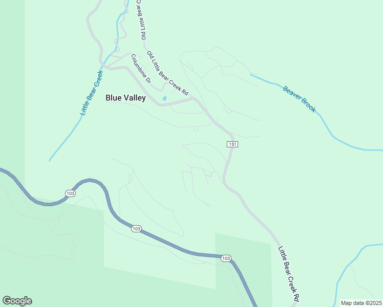 map of restaurants, bars, coffee shops, grocery stores, and more near 219 Timber Trail in Idaho Springs
