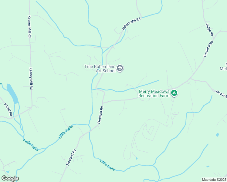 map of restaurants, bars, coffee shops, grocery stores, and more near 1718 Brooks Road in Freeland