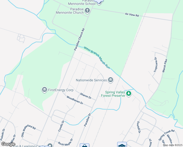 map of restaurants, bars, coffee shops, grocery stores, and more near 13833 Emerson Dr in Hagerstown