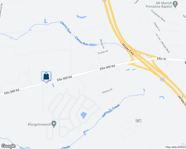 map of restaurants, bars, coffee shops, grocery stores, and more near 228 Macoun Way in Glassboro