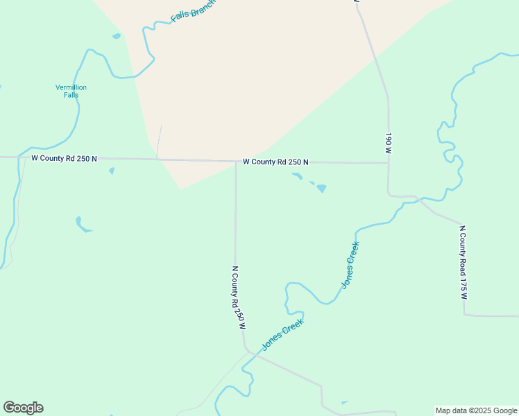 map of restaurants, bars, coffee shops, grocery stores, and more near 2387 North County Road 250 West in Greencastle