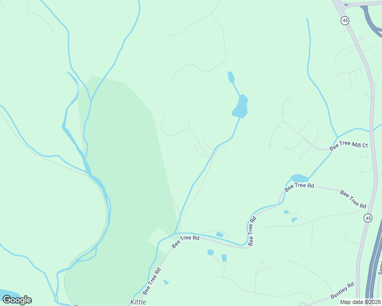 map of restaurants, bars, coffee shops, grocery stores, and more near 338 Bee Tree Road in Parkton