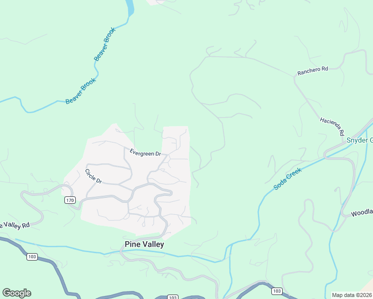 map of restaurants, bars, coffee shops, grocery stores, and more near 15 Long View Road in Evergreen
