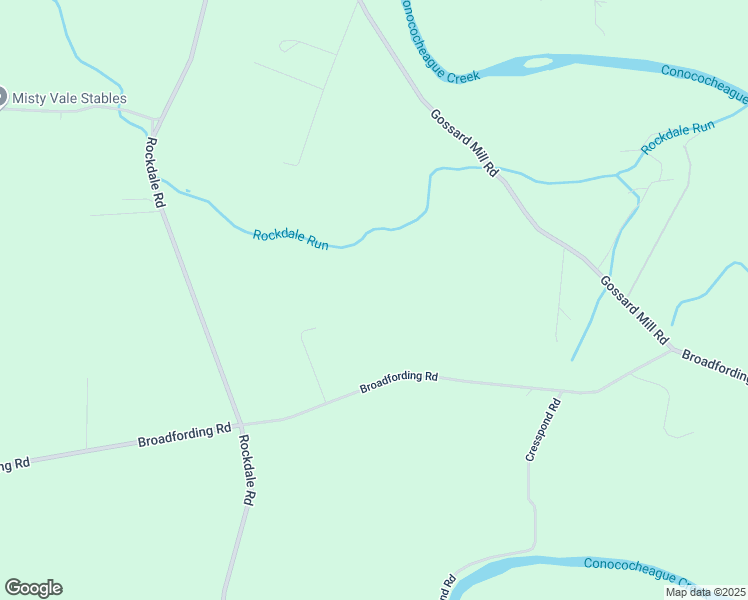 map of restaurants, bars, coffee shops, grocery stores, and more near 15504 Broadfording Road in Clear Spring