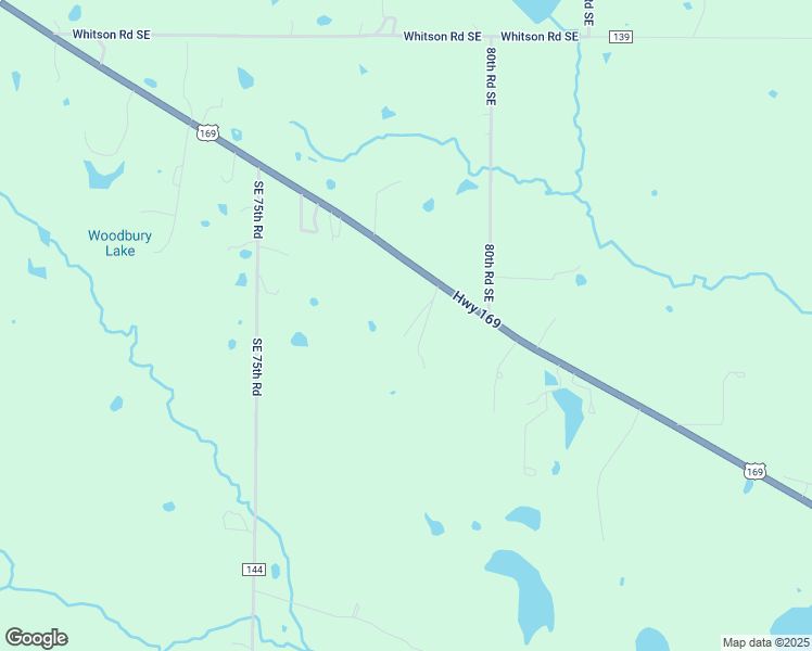 map of restaurants, bars, coffee shops, grocery stores, and more near 7870 Southeast U.S. Highway 169 in Saint Joseph
