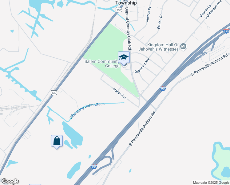 map of restaurants, bars, coffee shops, grocery stores, and more near 404 Manor Avenue in Carneys Point Township