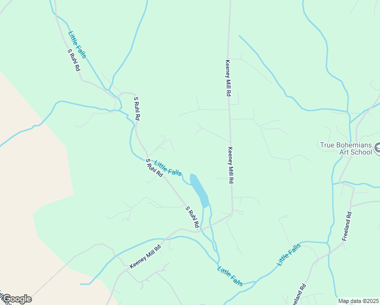 map of restaurants, bars, coffee shops, grocery stores, and more near in Freeland