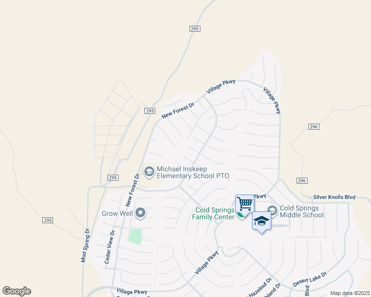 map of restaurants, bars, coffee shops, grocery stores, and more near 18610 Juneberry Court in Reno