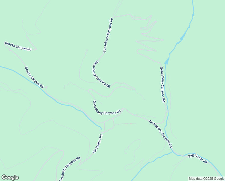 map of restaurants, bars, coffee shops, grocery stores, and more near Gooseberry Canyons Road in Fairview