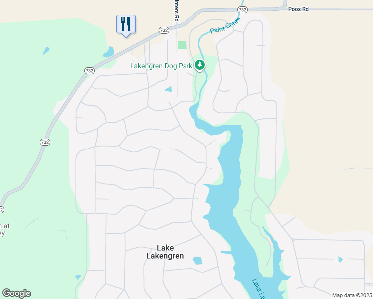 map of restaurants, bars, coffee shops, grocery stores, and more near 27 Long Dr in Eaton