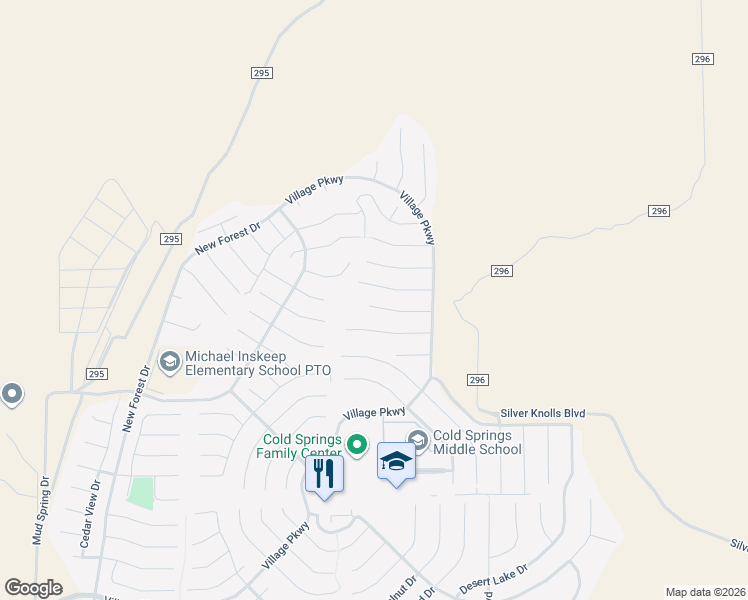 map of restaurants, bars, coffee shops, grocery stores, and more near 18651 Haskell Peak Court in Reno