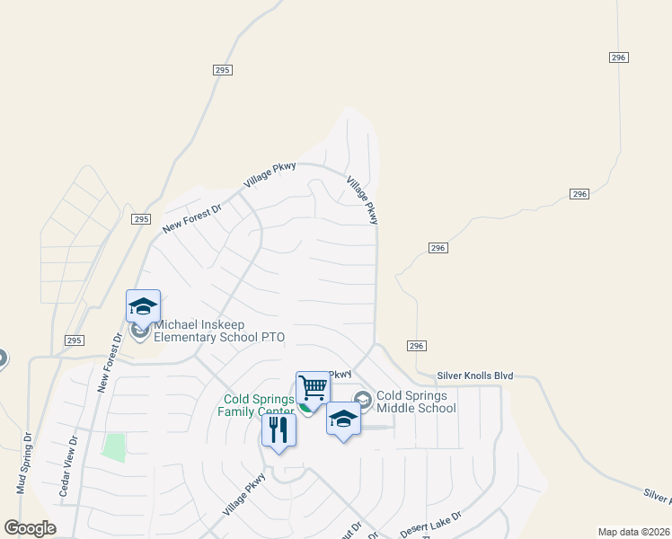 map of restaurants, bars, coffee shops, grocery stores, and more near 18651 Haskell Peak Court in Reno