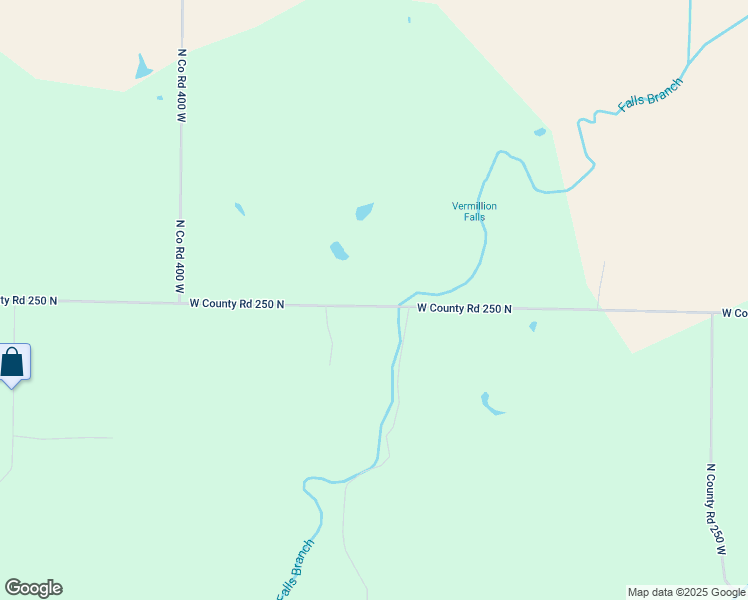 map of restaurants, bars, coffee shops, grocery stores, and more near 3557 West County Road 250 North in Greencastle