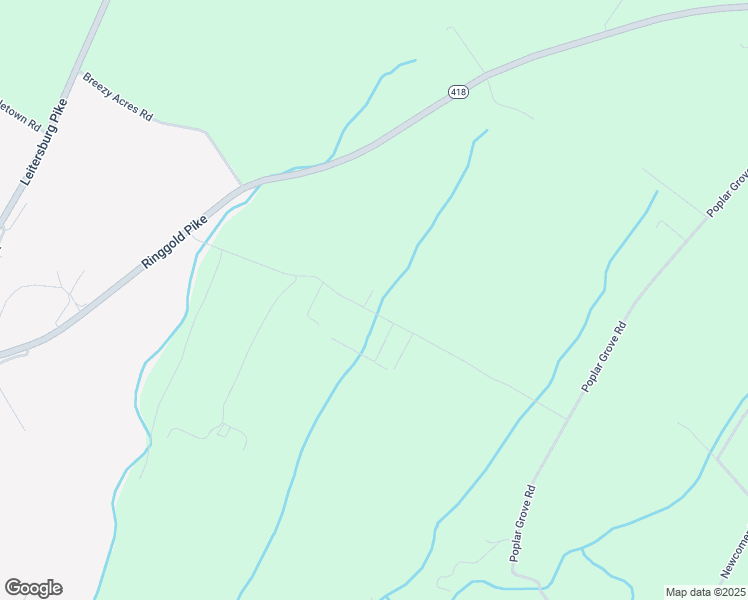 map of restaurants, bars, coffee shops, grocery stores, and more near 22040 Grove Road in Hagerstown