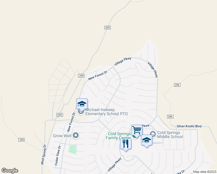 map of restaurants, bars, coffee shops, grocery stores, and more near 18629 Huckleberry Ct in Reno