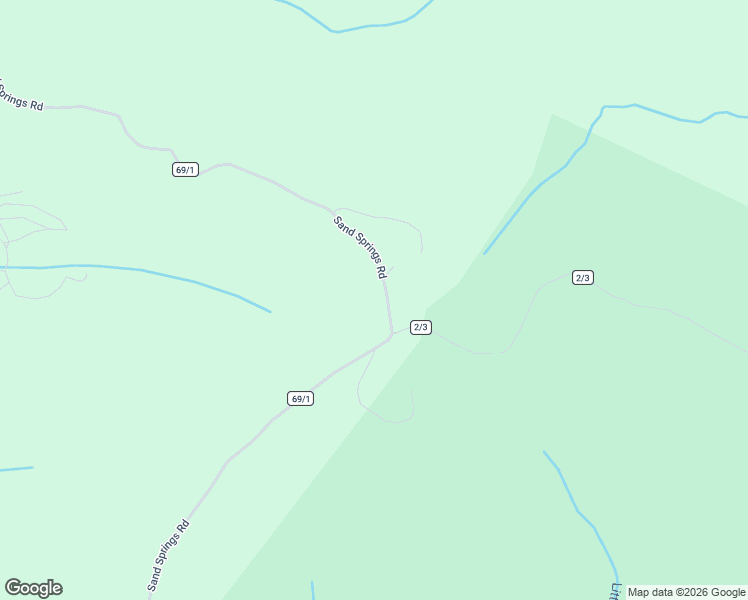 map of restaurants, bars, coffee shops, grocery stores, and more near 1271 Sand Springs Road in Bruceton Mills