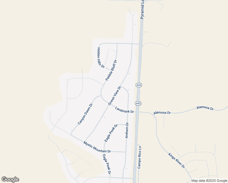 map of restaurants, bars, coffee shops, grocery stores, and more near 12025 Ocean View Drive in Sparks