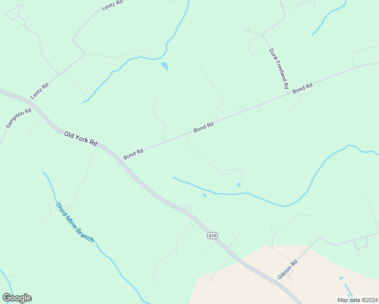 map of restaurants, bars, coffee shops, grocery stores, and more near 1651 Bond Road in Parkton